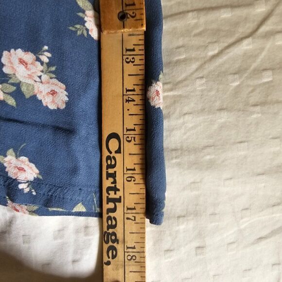 EUC AMERICAN EAGLE OUTFITTERS FLORAL MINI SKIRT SIZE XL - Picture 9 of 14